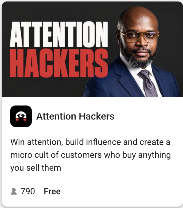 Attention Hackers banner featuring Kwabena Okyire Appianing
